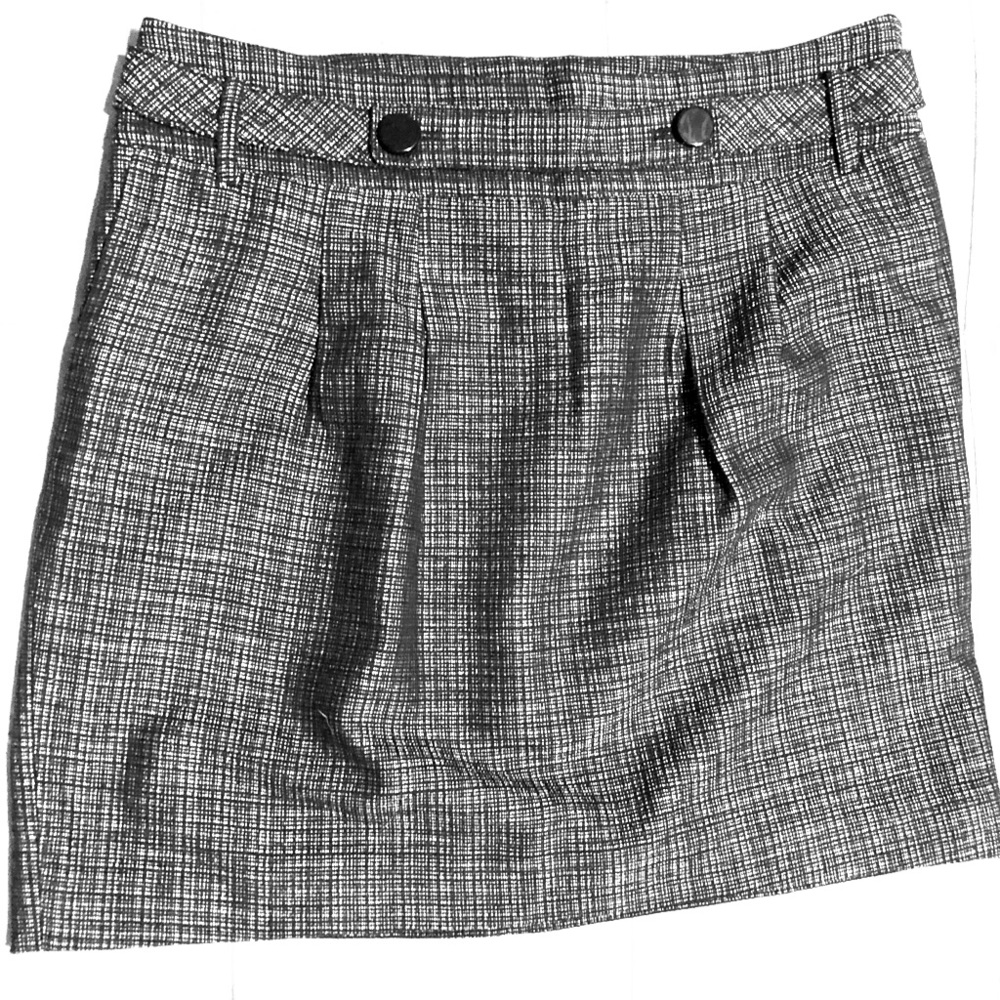 Knee length skirt